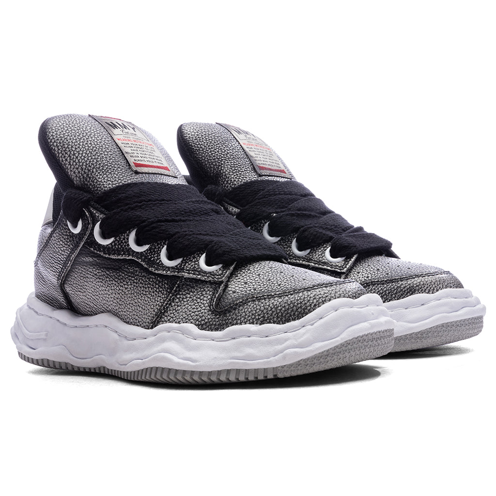 Wayne Puffer Low OG Sole Brushed Shrink Leather - Black