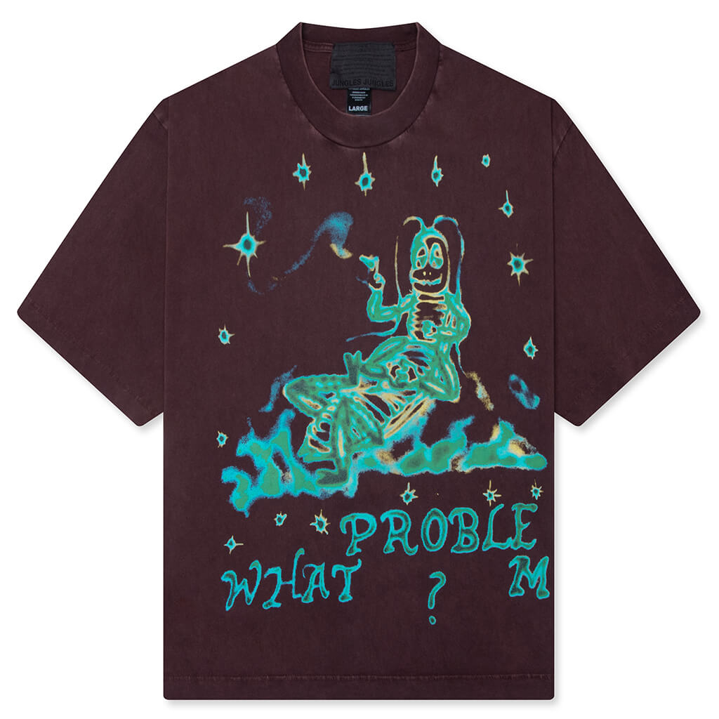 What Problem? Tee - Vintage Brown