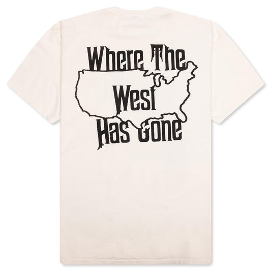 Where The West Has Gone T-Shirt - Bone