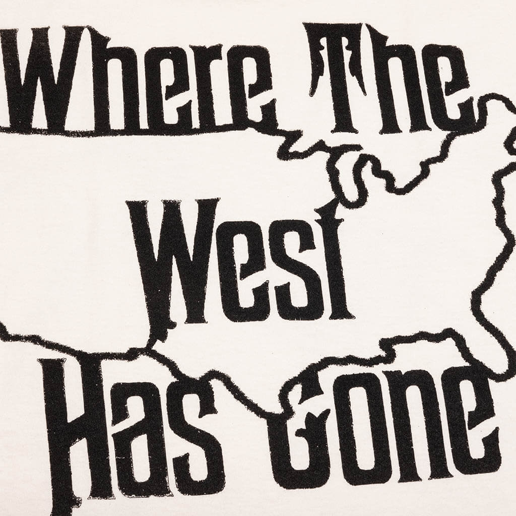 Where The West Has Gone T-Shirt - Bone