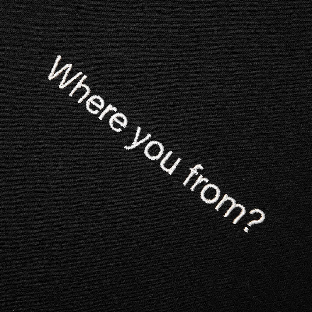 Where You From Tee - Black