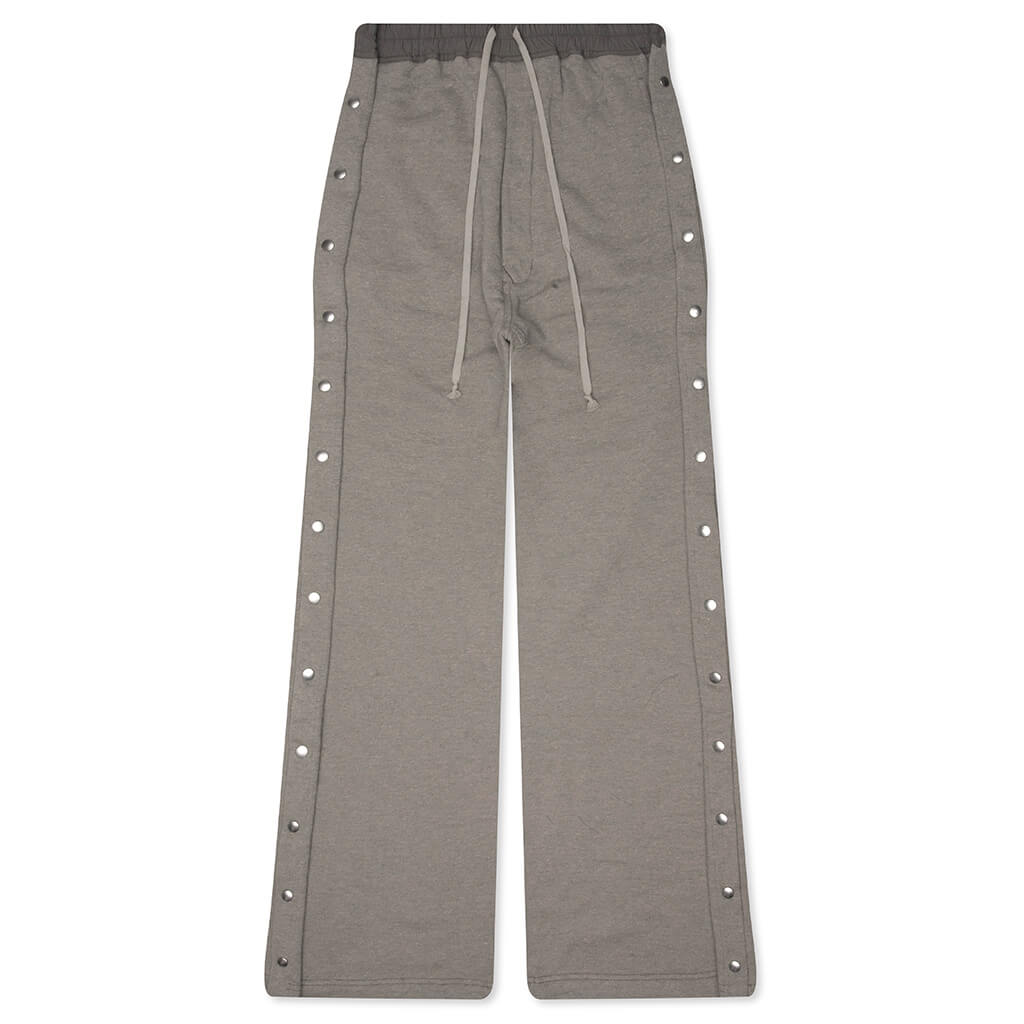 Wide Pusher Sweat Pants - Grey Melange