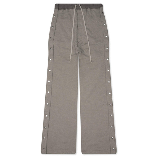 Wide Pusher Sweat Pants - Grey Melange