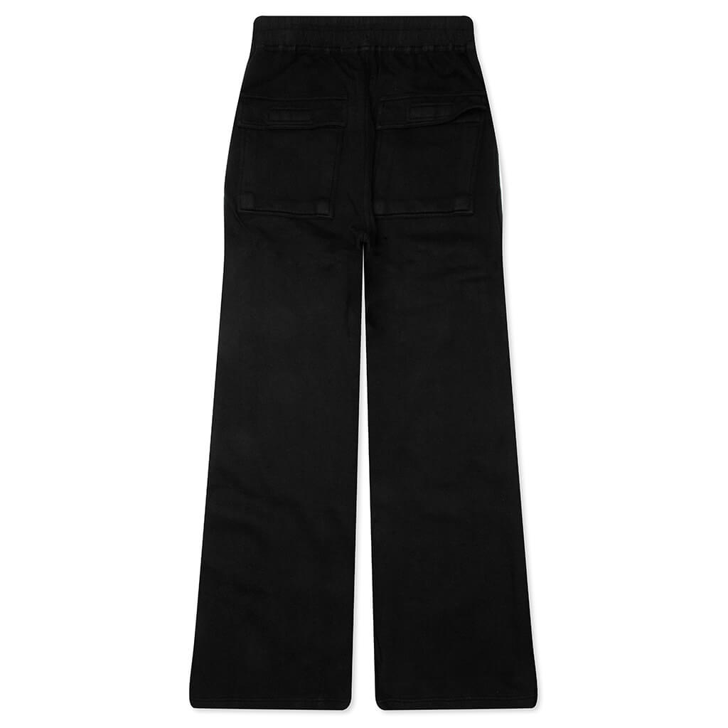 Wide Pusher Sweat Pants - Black