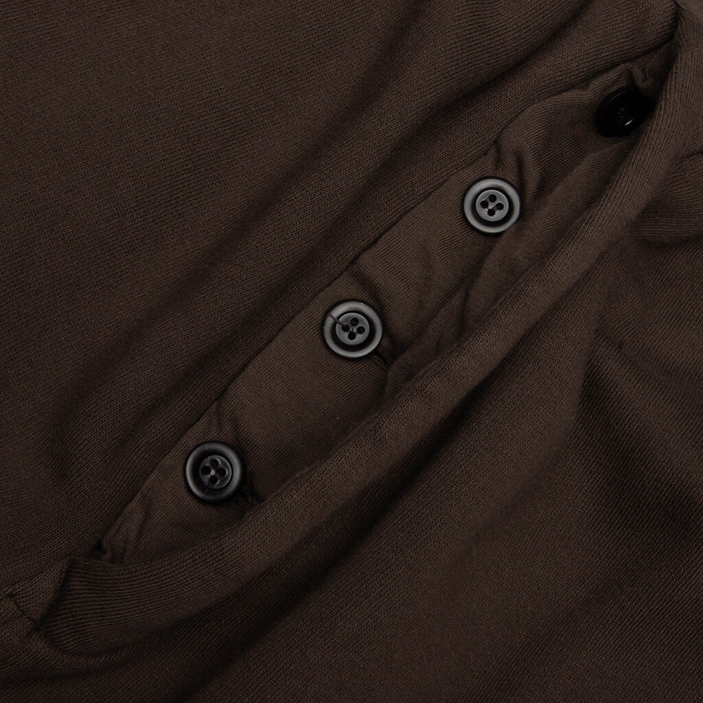 Wide Pusher Sweat Pants - Dark Dust