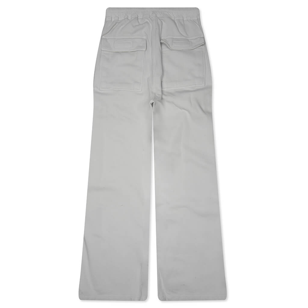 Wide Pusher Sweat Pants - Milk Wash