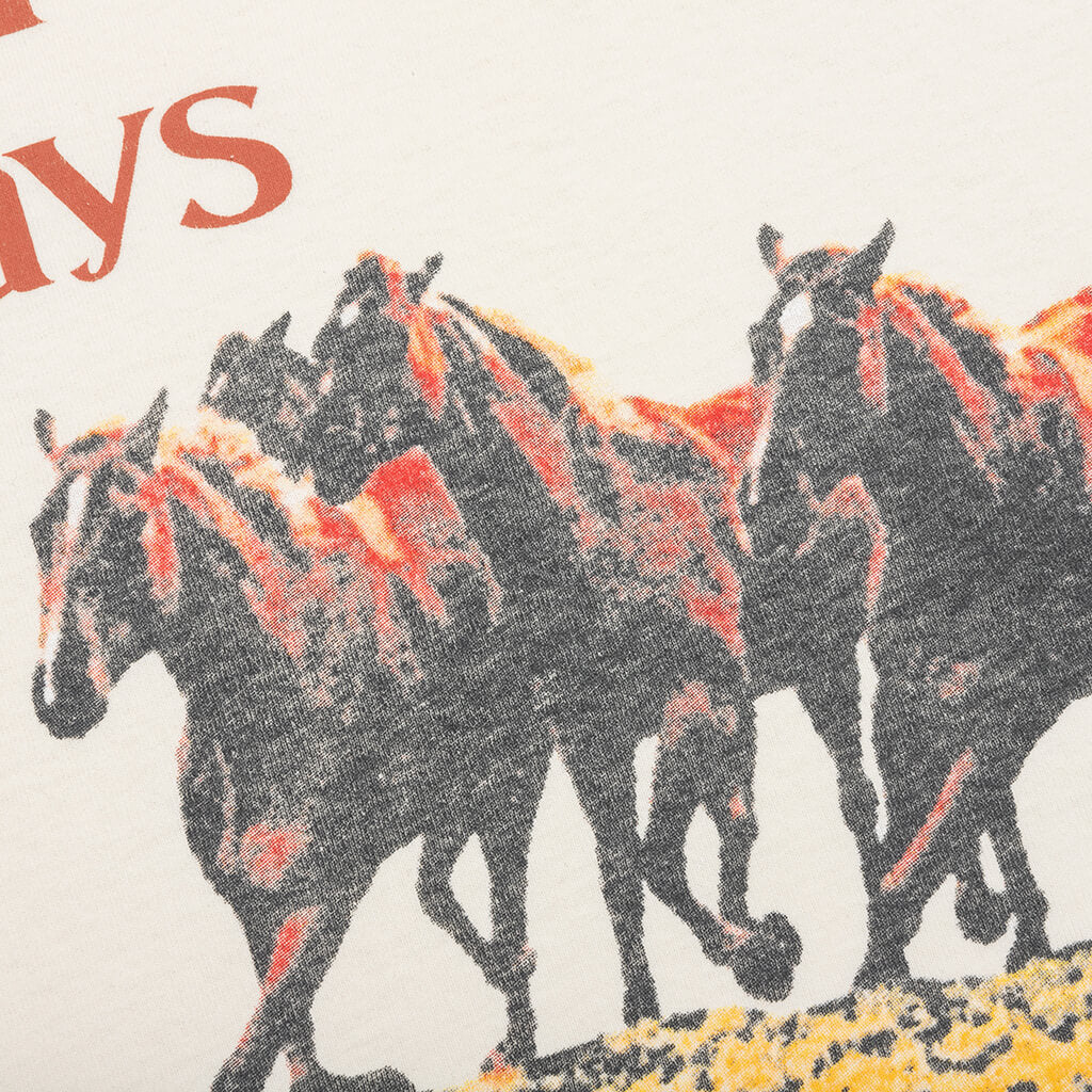 Wild Horses T-Shirt - Bone
