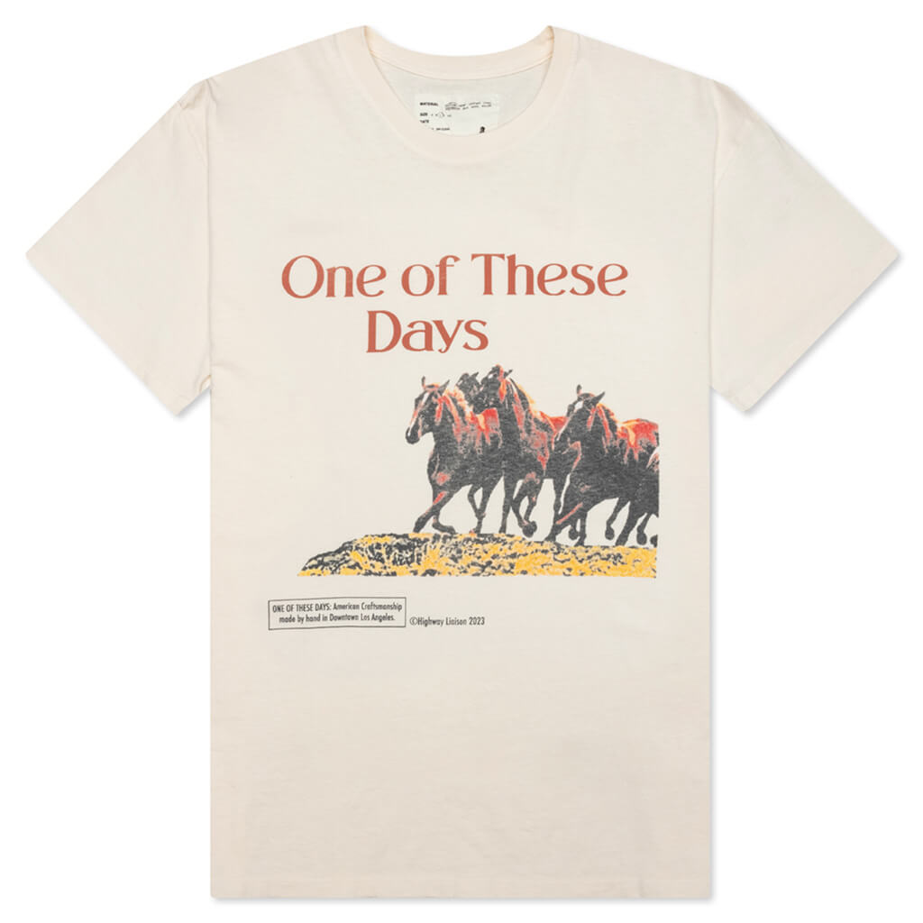Wild Horses T-Shirt - Bone