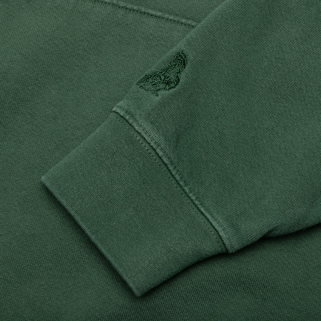 Wild West Hooded Sweatshirt - Olive Green
