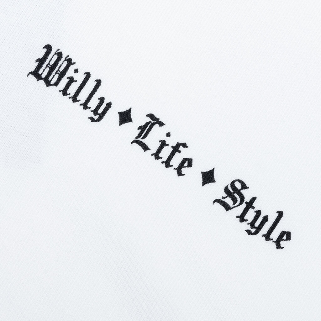 Willy Life Style Hooligan Zip Through - White