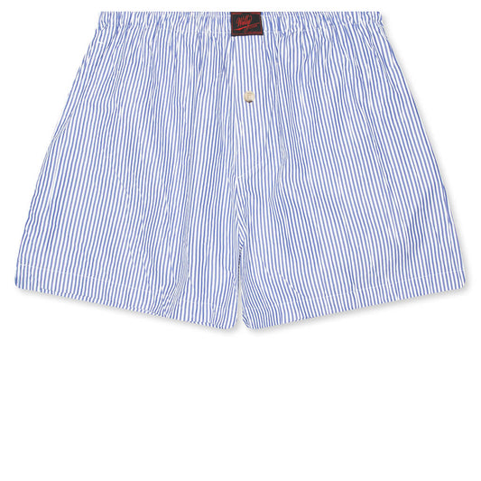 Willy Woven Boxer - Sail Blue Stripe