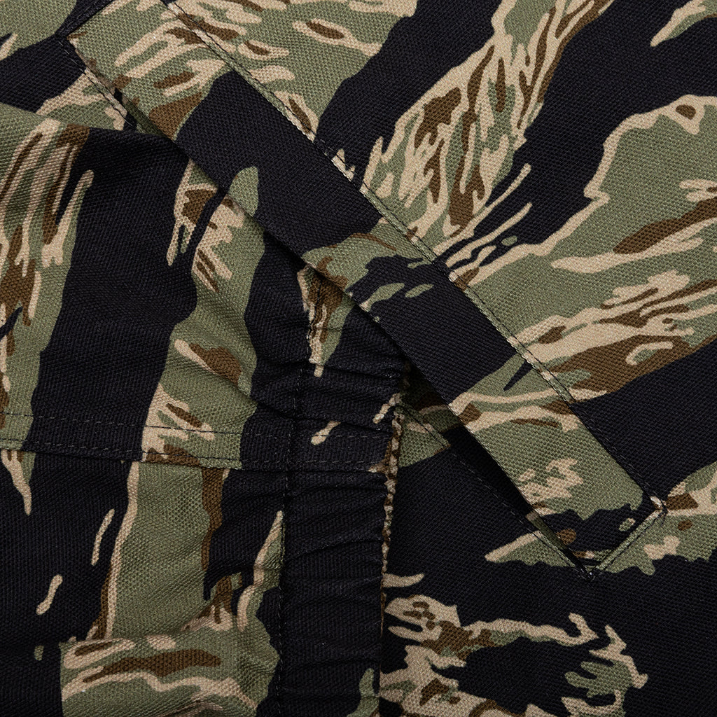 Camo Print Windbreaker - Multicolored