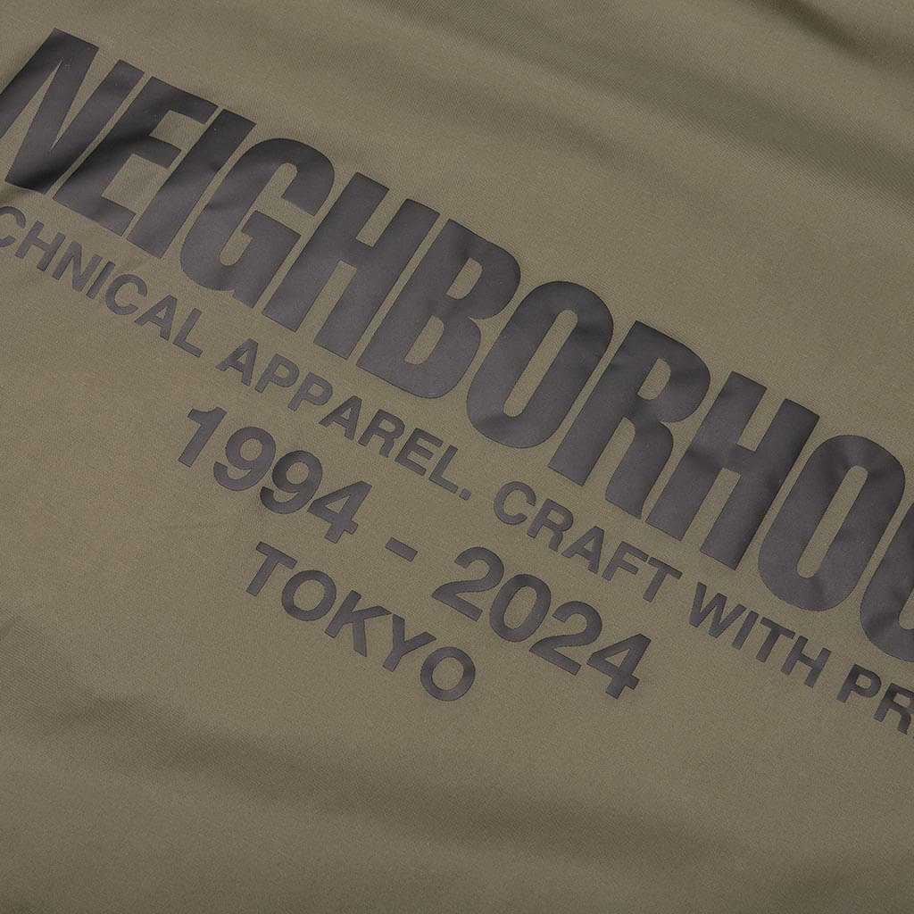 Windbreaker Coach Jacket - Olive Drab
