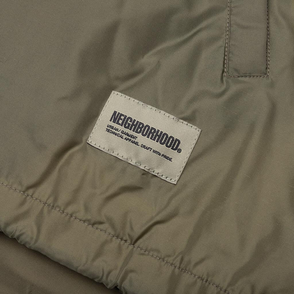 Windbreaker Coach Jacket - Olive Drab