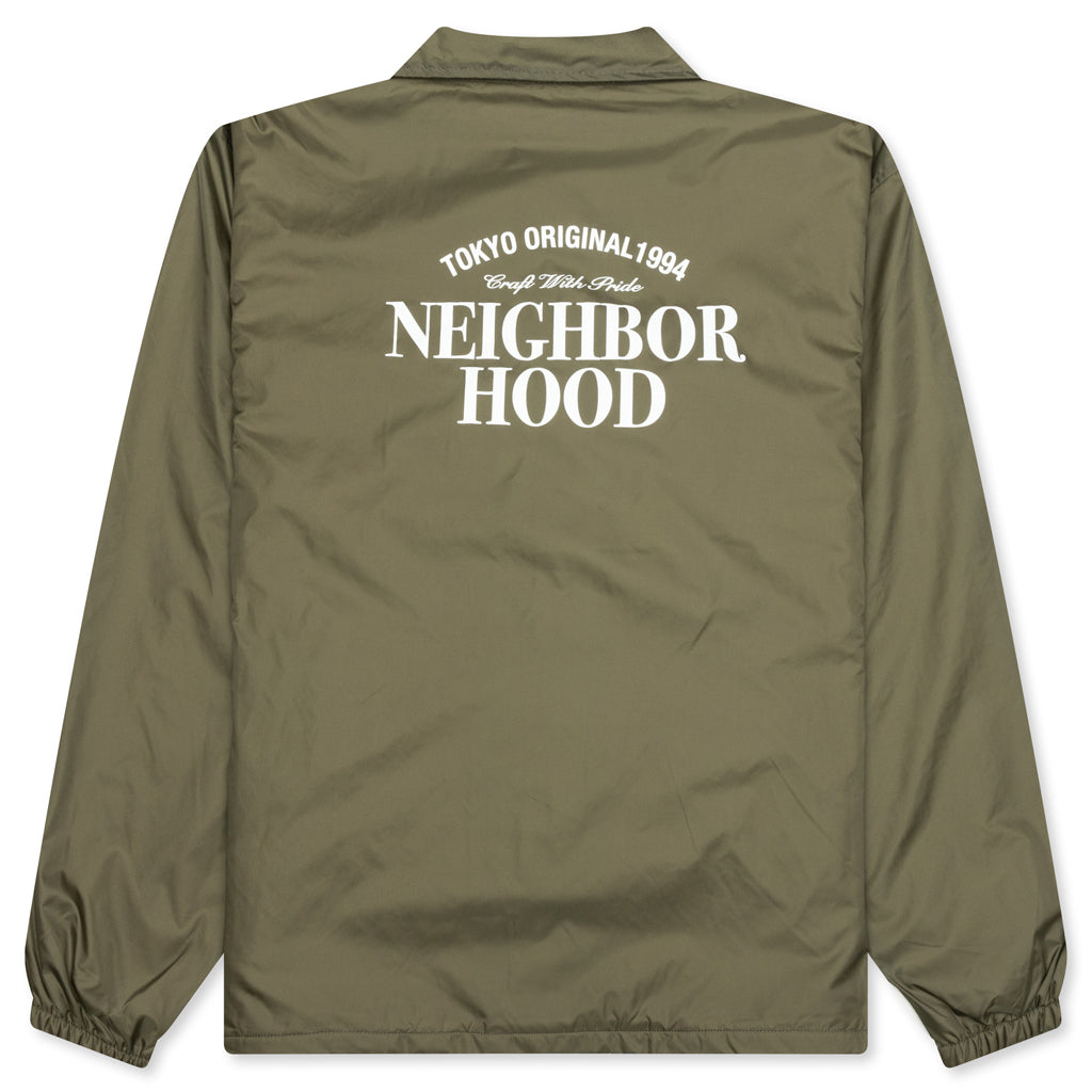Windbreaker Jacket-1 - Olive Drab