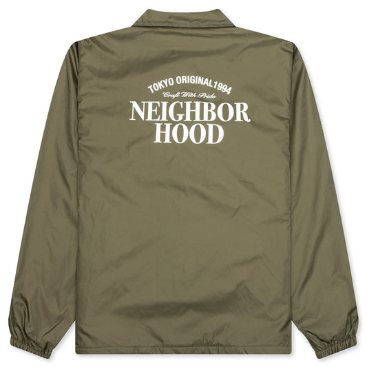 Windbreaker Jacket-1 - Olive Drab