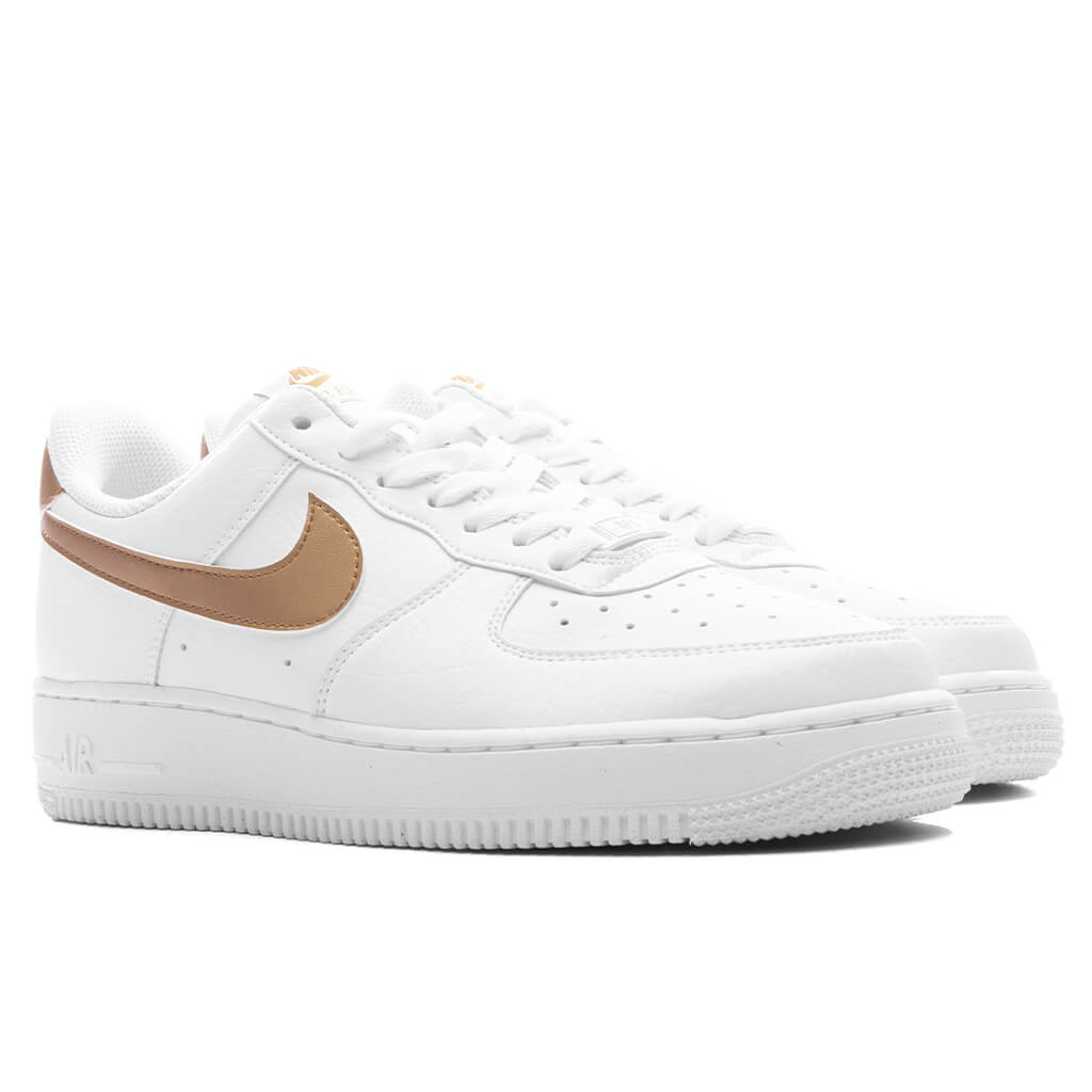 Women's Air Force 1 '07 Next Nature - White/Metallic Gold