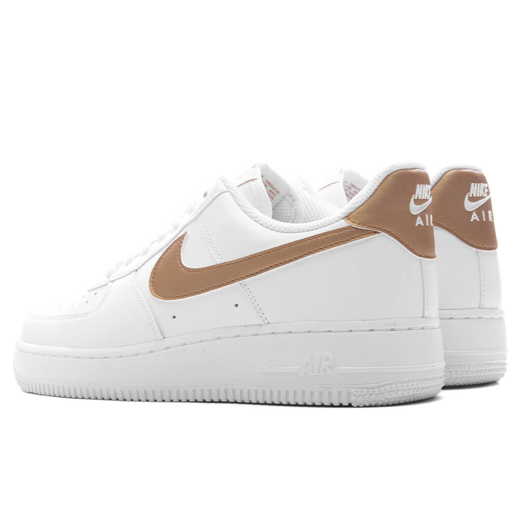 Women's Air Force 1 '07 Next Nature - White/Metallic Gold