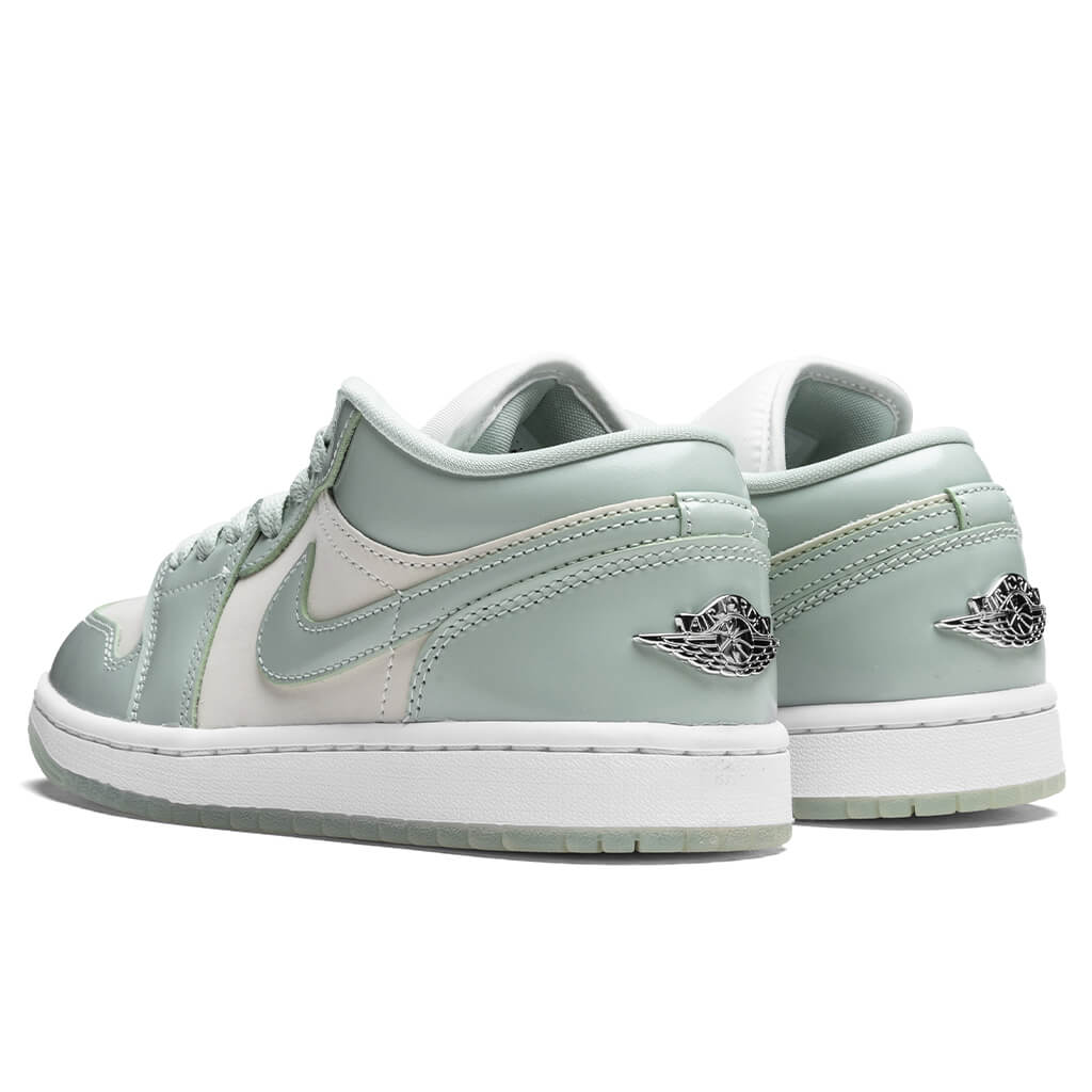 Women's Air Jordan 1 Low SE - Sail/Seafoam/Metallic Silver/White
