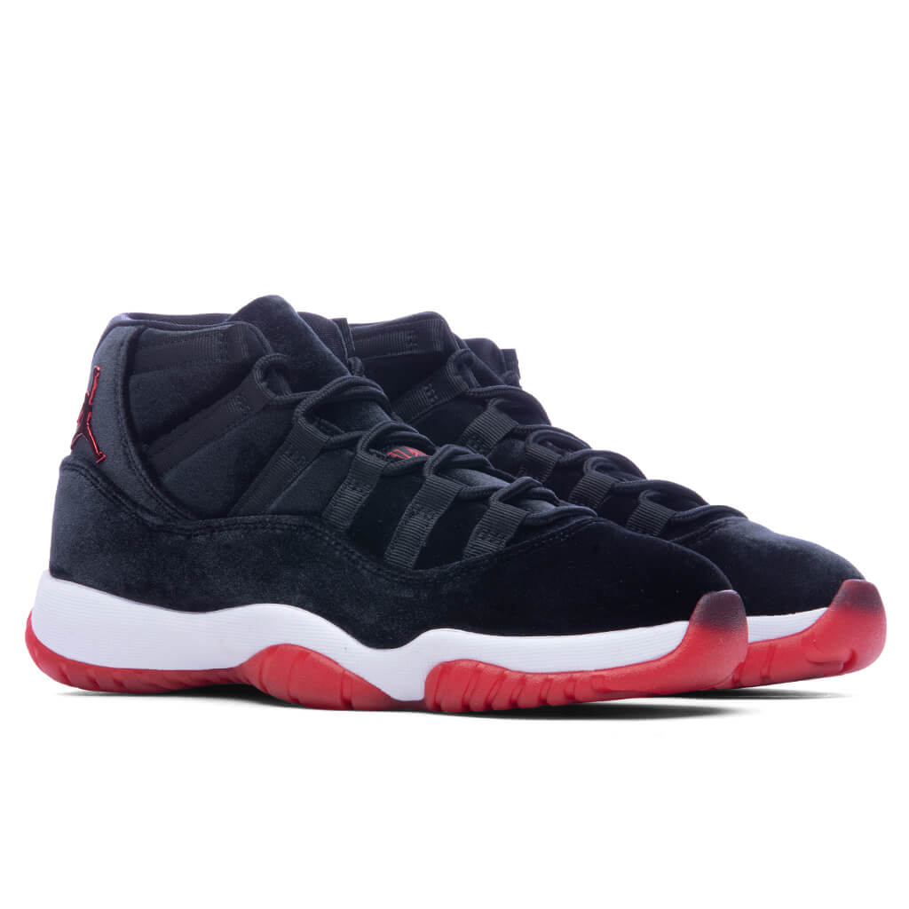 Women's Air Jordan 11 Retro - Black/Gym Red/White