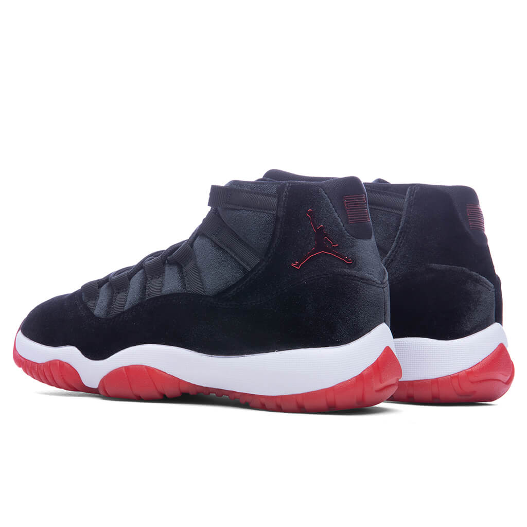 Women's Air Jordan 11 Retro - Black/Gym Red/White