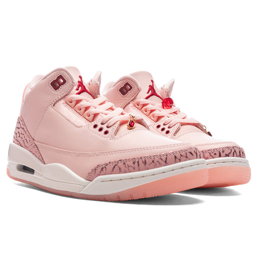 Women's Air Jordan 3 Retro 'Treat Yourself' - Washed Coral/Gym Red/Sail