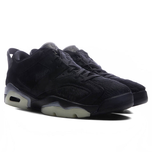 Women's Air Jordan 6 Retro Low 'Blackout' - Triple Black