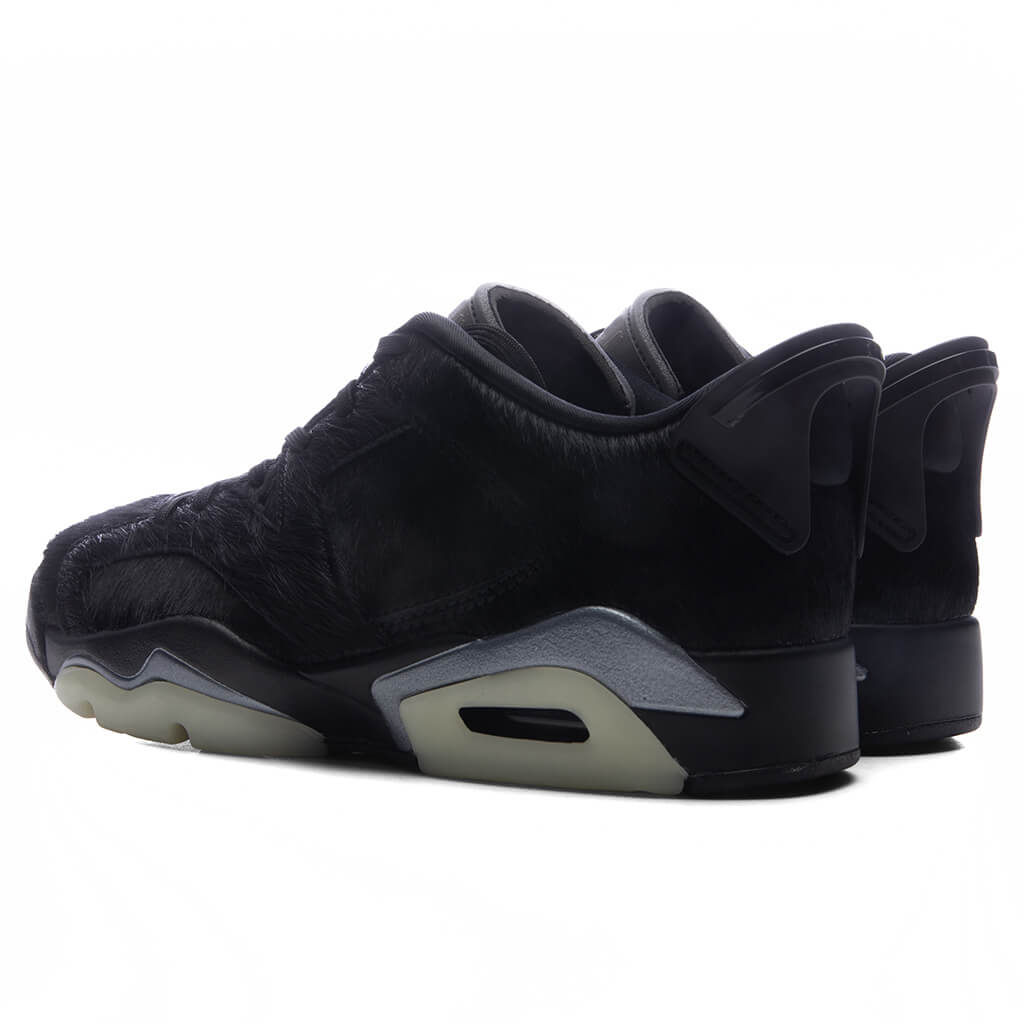 Women's Air Jordan 6 Retro Low 'Blackout' - Triple Black