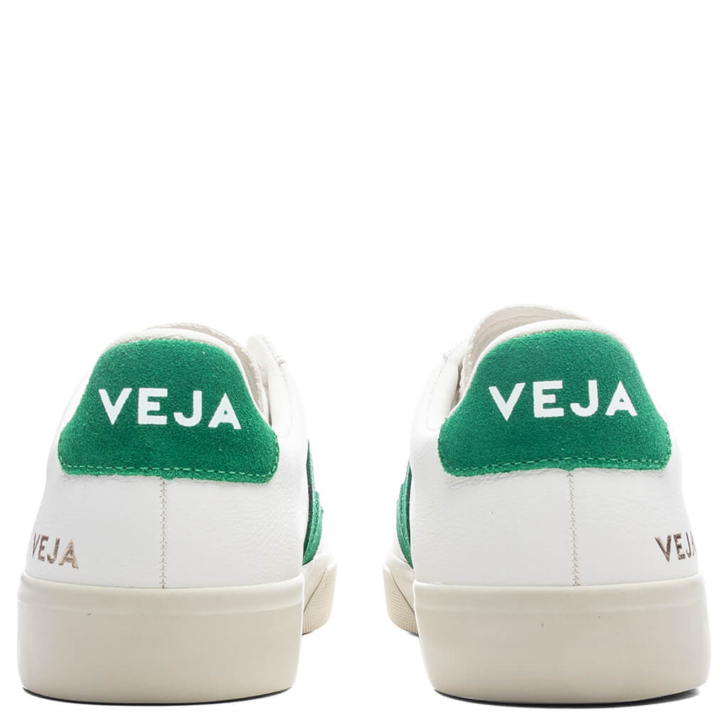 Women's Campo Chromefree Leather - Extra White/Emeraude