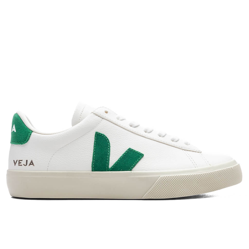 Women's Campo Chromefree Leather - Extra White/Emeraude