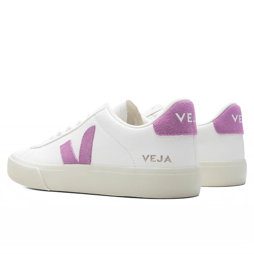 Women's Campo Chromefree Leather - Extra White/Mulberry