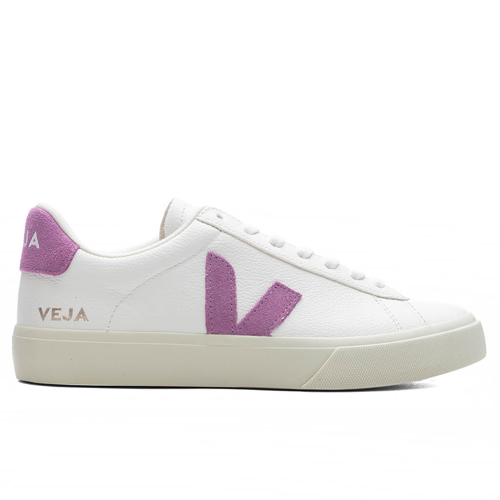 Women's Campo Chromefree Leather - Extra White/Mulberry