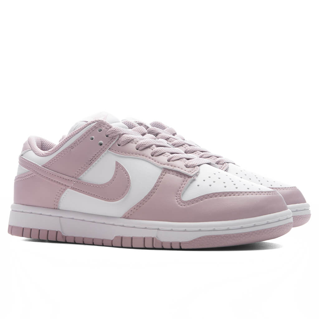 Women's Dunk Low - White/Particle Rose