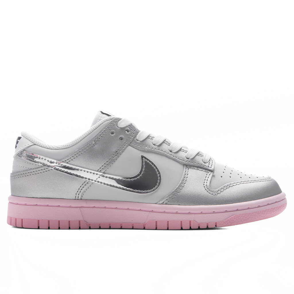 Women's Dunk Low LX - Photon Dust/Metallic Silver/Pink Foam