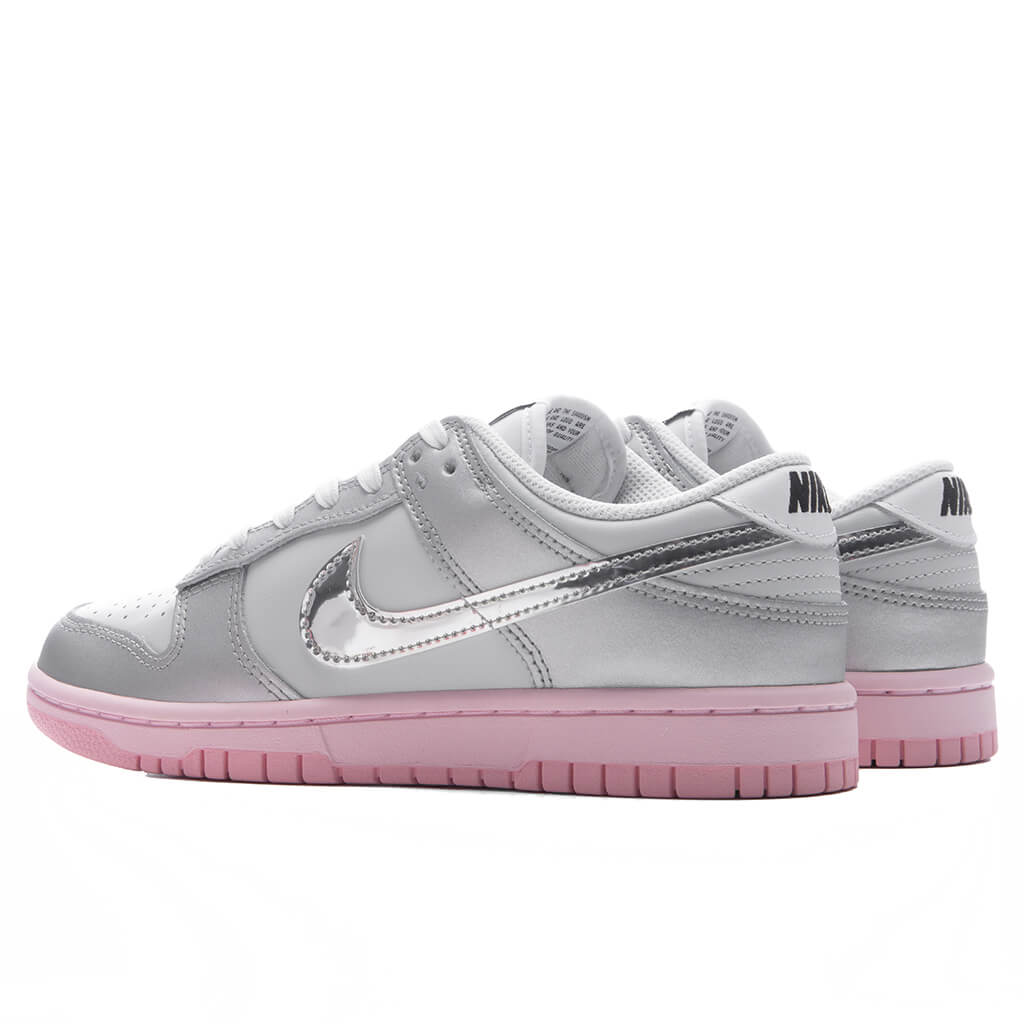 Women's Dunk Low LX - Photon Dust/Metallic Silver/Pink Foam