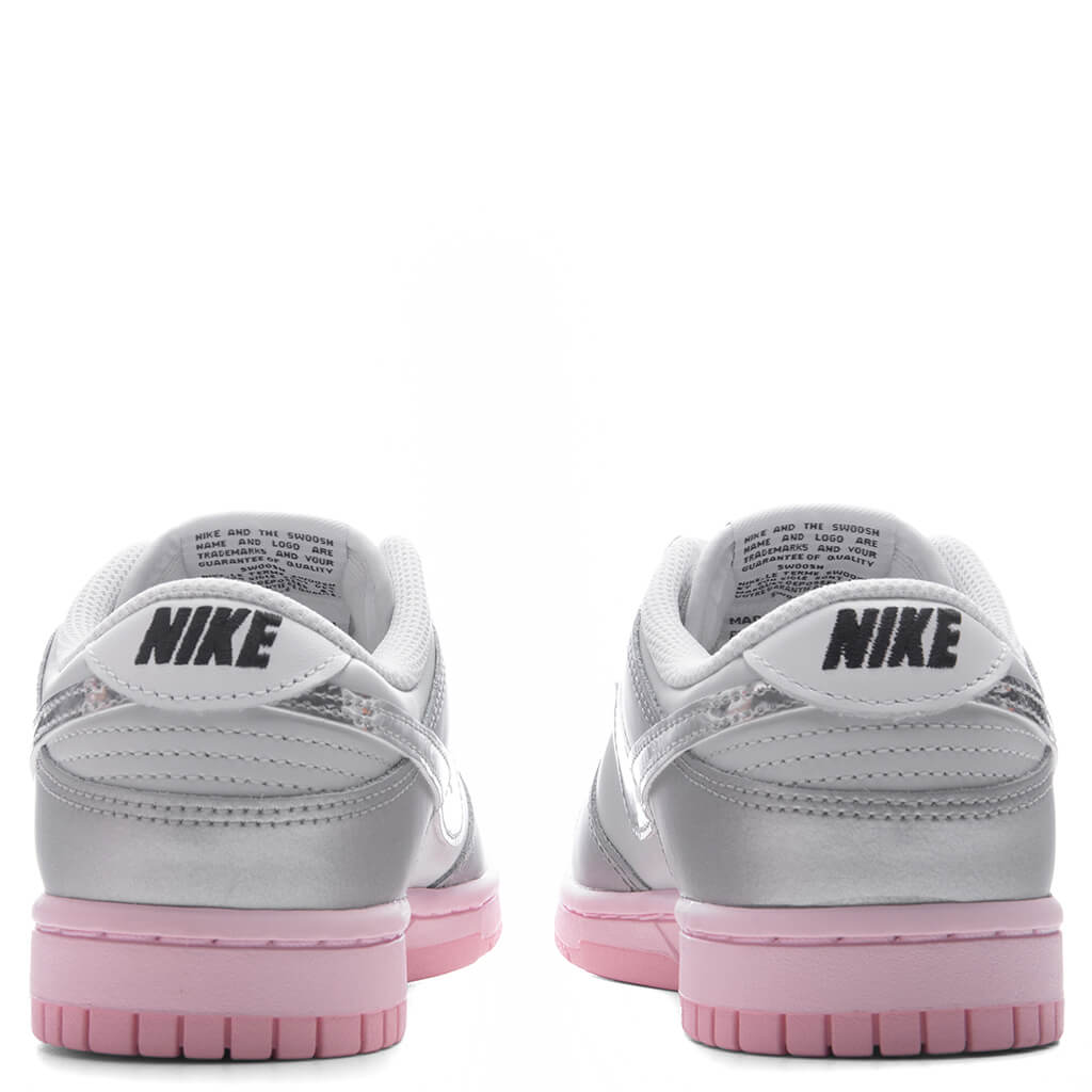 Women's Dunk Low LX - Photon Dust/Metallic Silver/Pink Foam