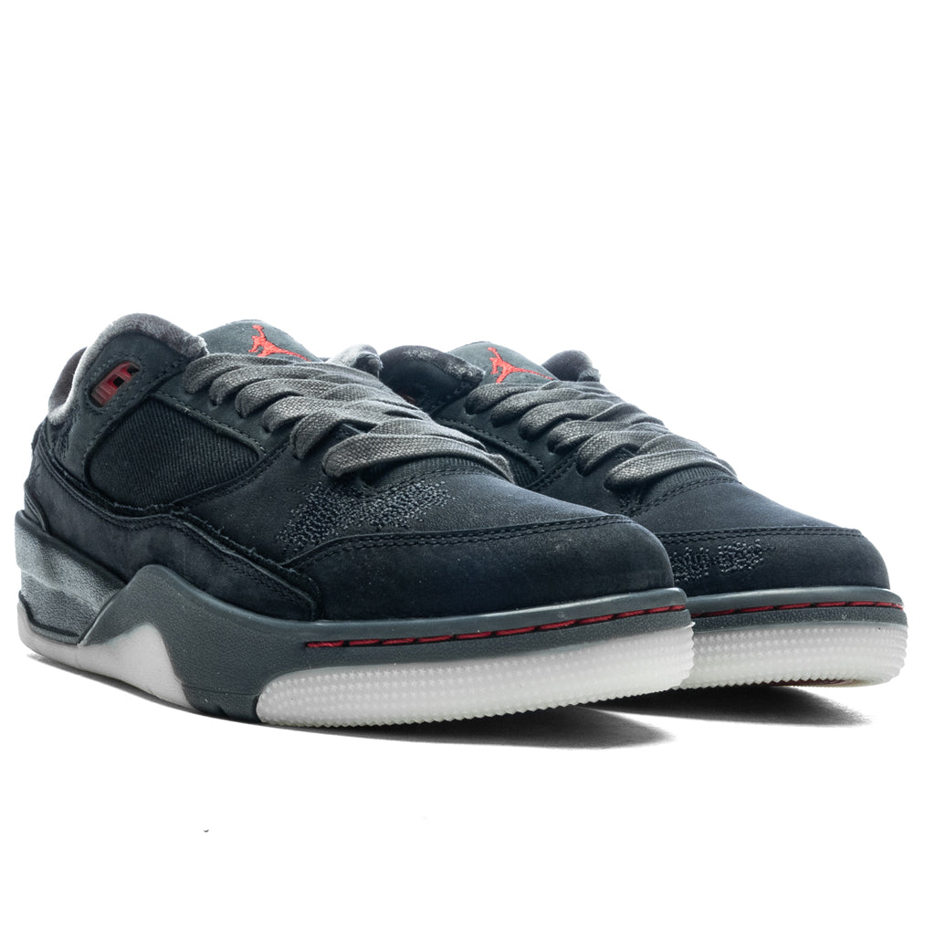 Air Jordan x WHO DECIDES WAR Women's Flight Court - Black/Varsity Red/Off Noir/Muslin