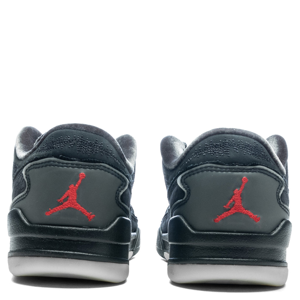 Air Jordan x WHO DECIDES WAR Women's Flight Court - Black/Varsity Red/Off Noir/Muslin