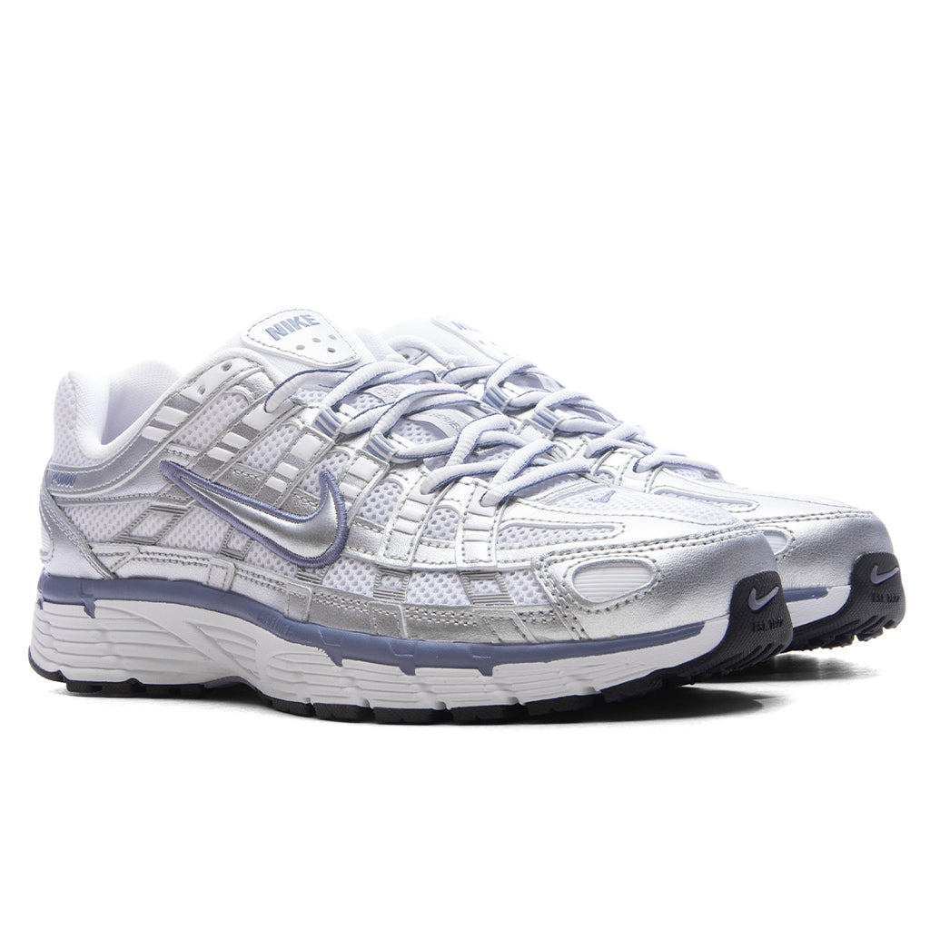 Women's P-6000 - Metallic Silver/World Indigo/White