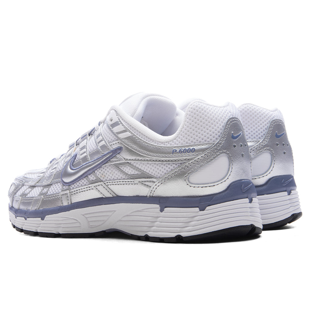 Women's P-6000 - Metallic Silver/World Indigo/White