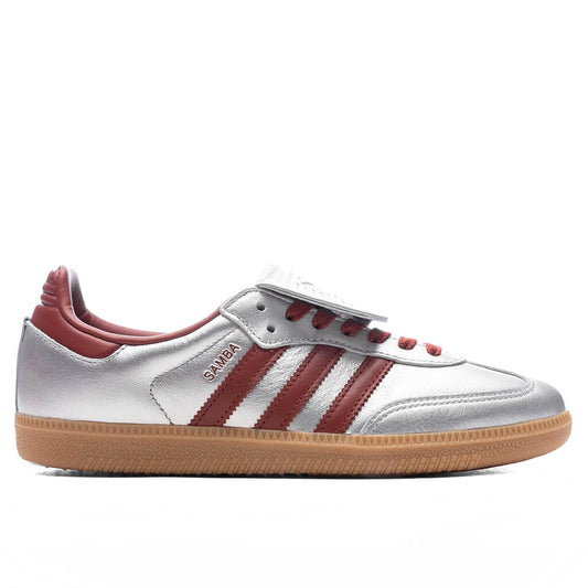 Women's Samba Long Tongue - Silver Metallic/Preloved Ruby/Gum