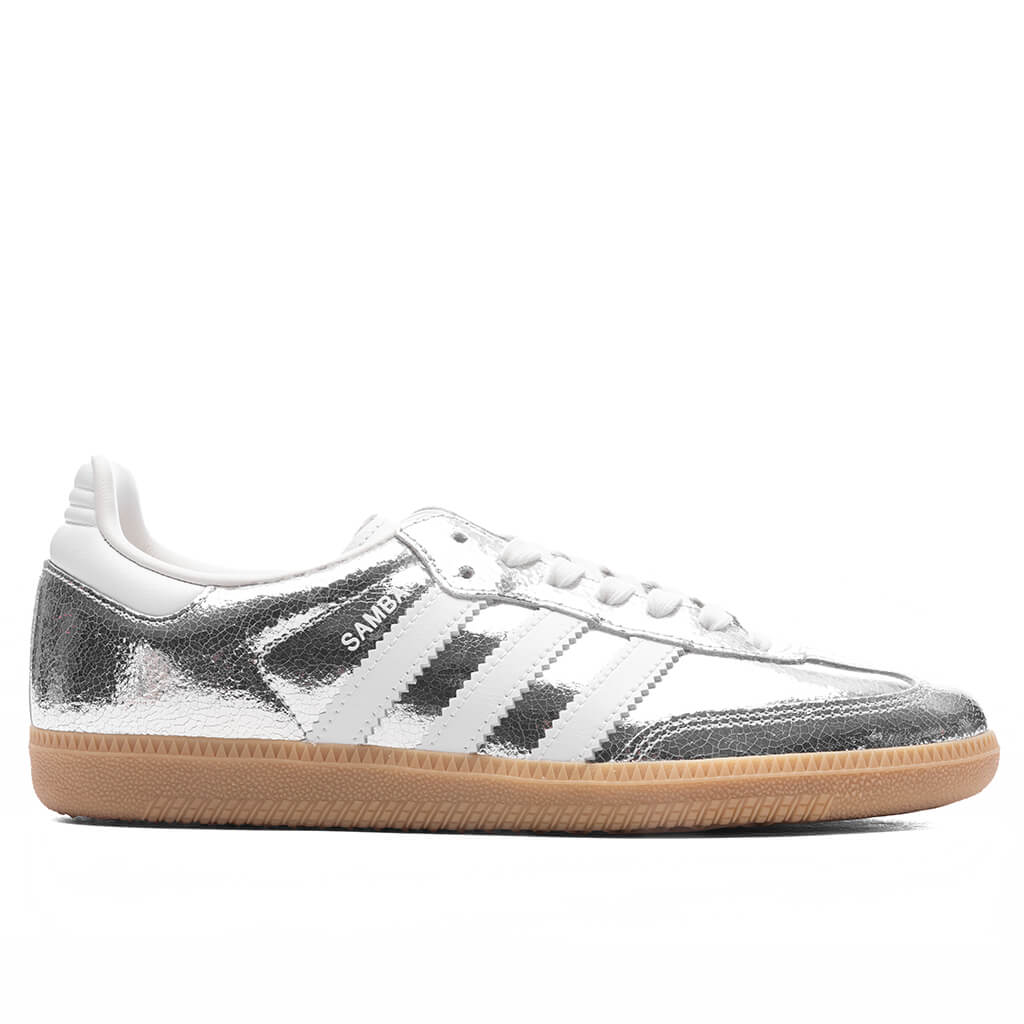Women's Samba OG - Silver Metallic/Cloud White/Core White