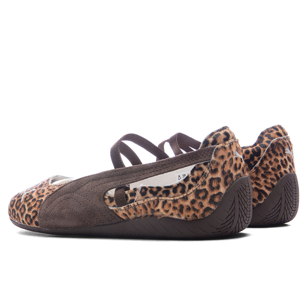 Women's Speedcat Ballet Wild - Chocolate/Warm White