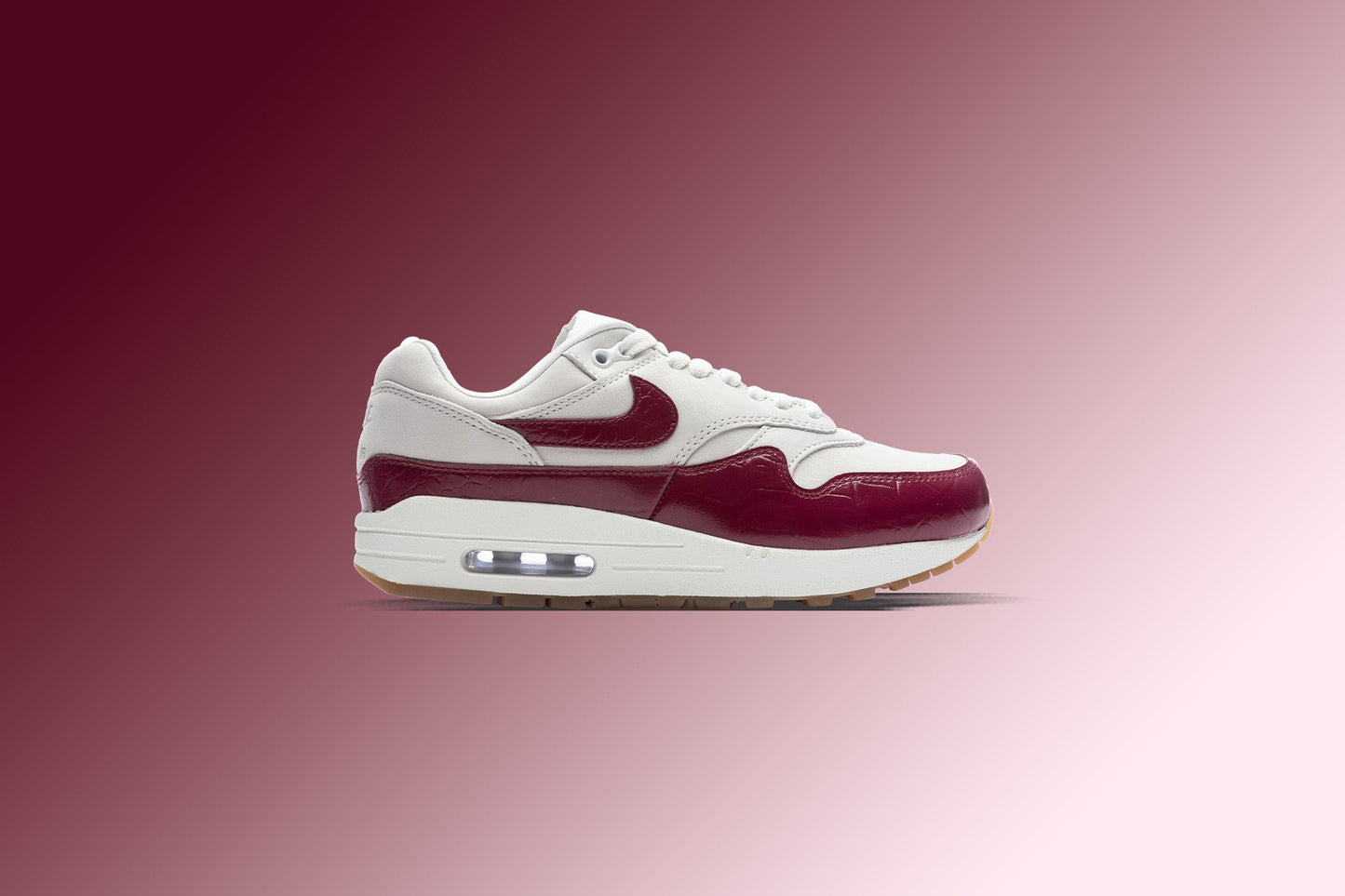 Women's Air Max 1 LX - Sail/Team Red/Gum Light Brown