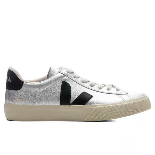 Women's Campo Leather - Silver/Black