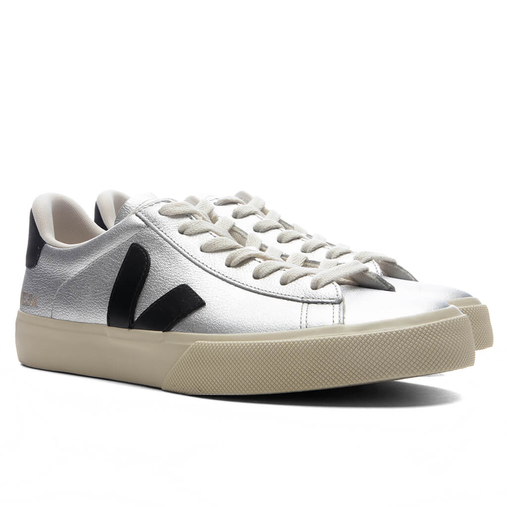 Women's Campo Leather - Silver/Black