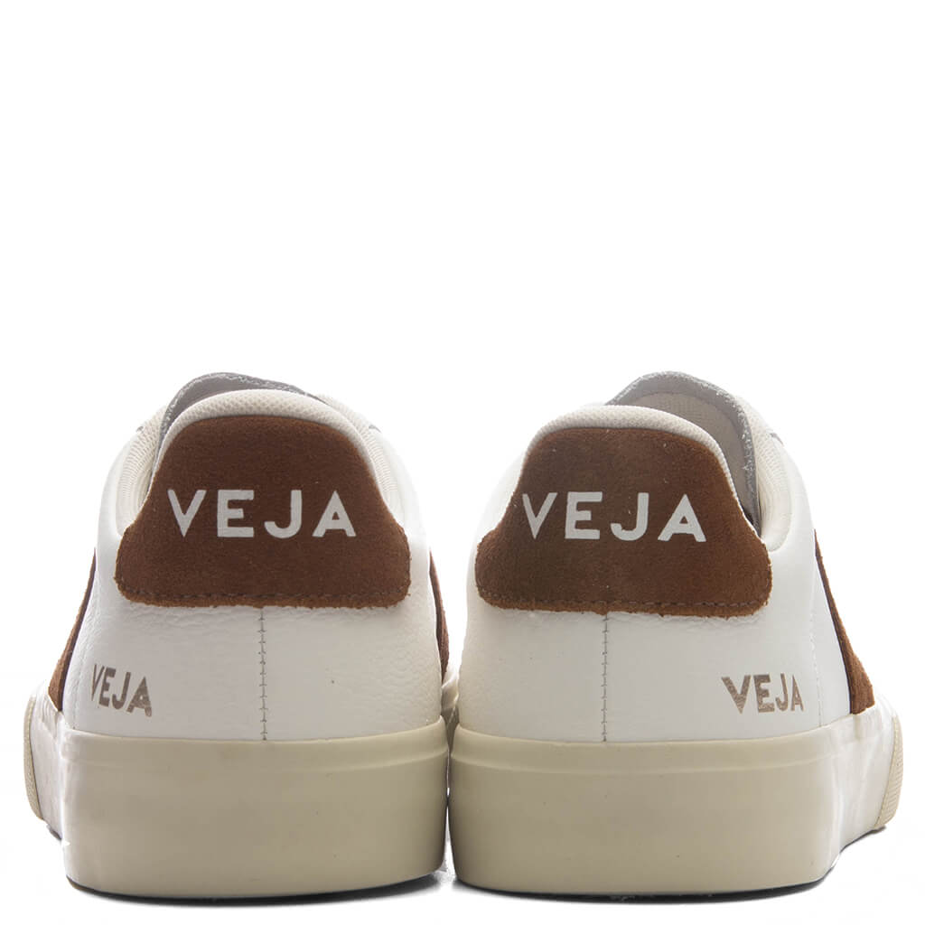 Women's Campo Leather - White/Cognac