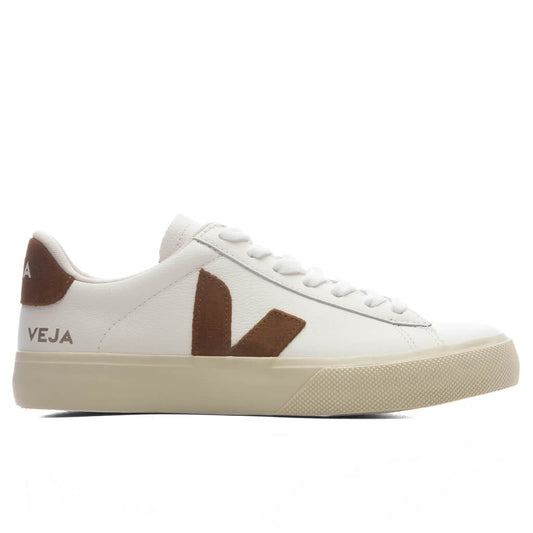 Women's Campo Leather - White/Cognac