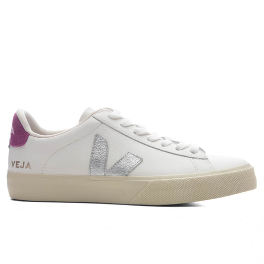 Women's Campo Leather - White/Silver/Ultraviolet