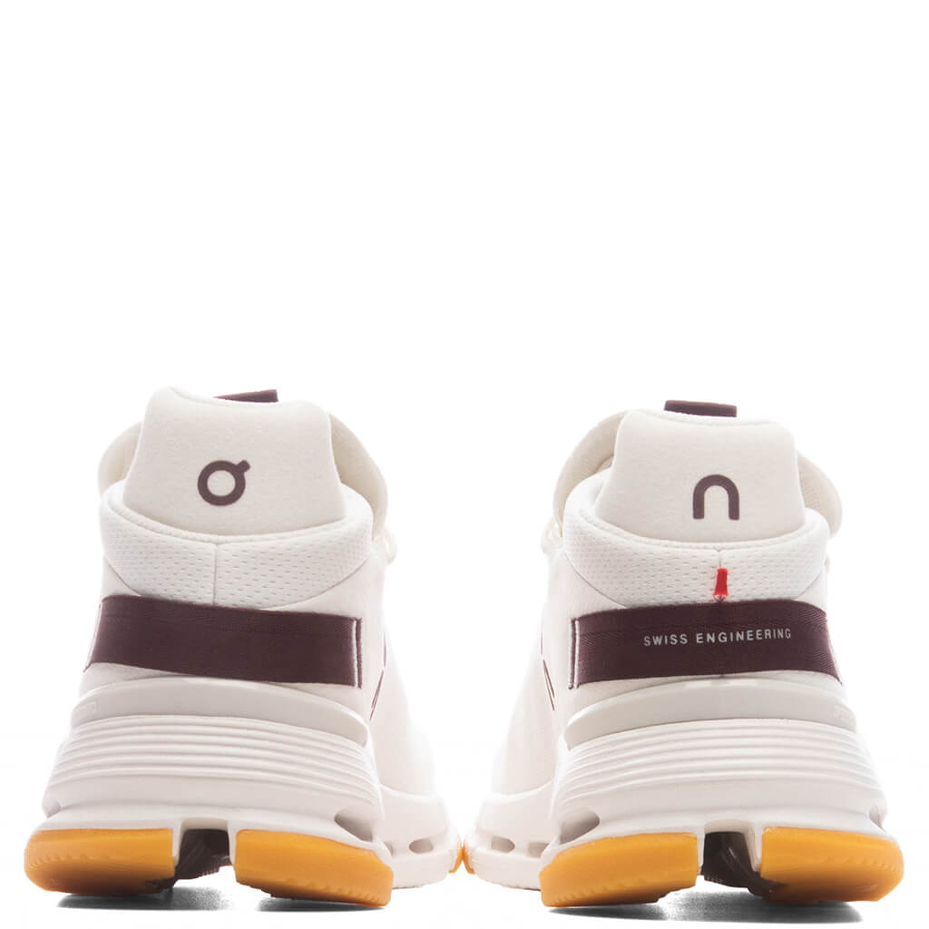Women's Cloudnova 2 - Ivory/Maroon